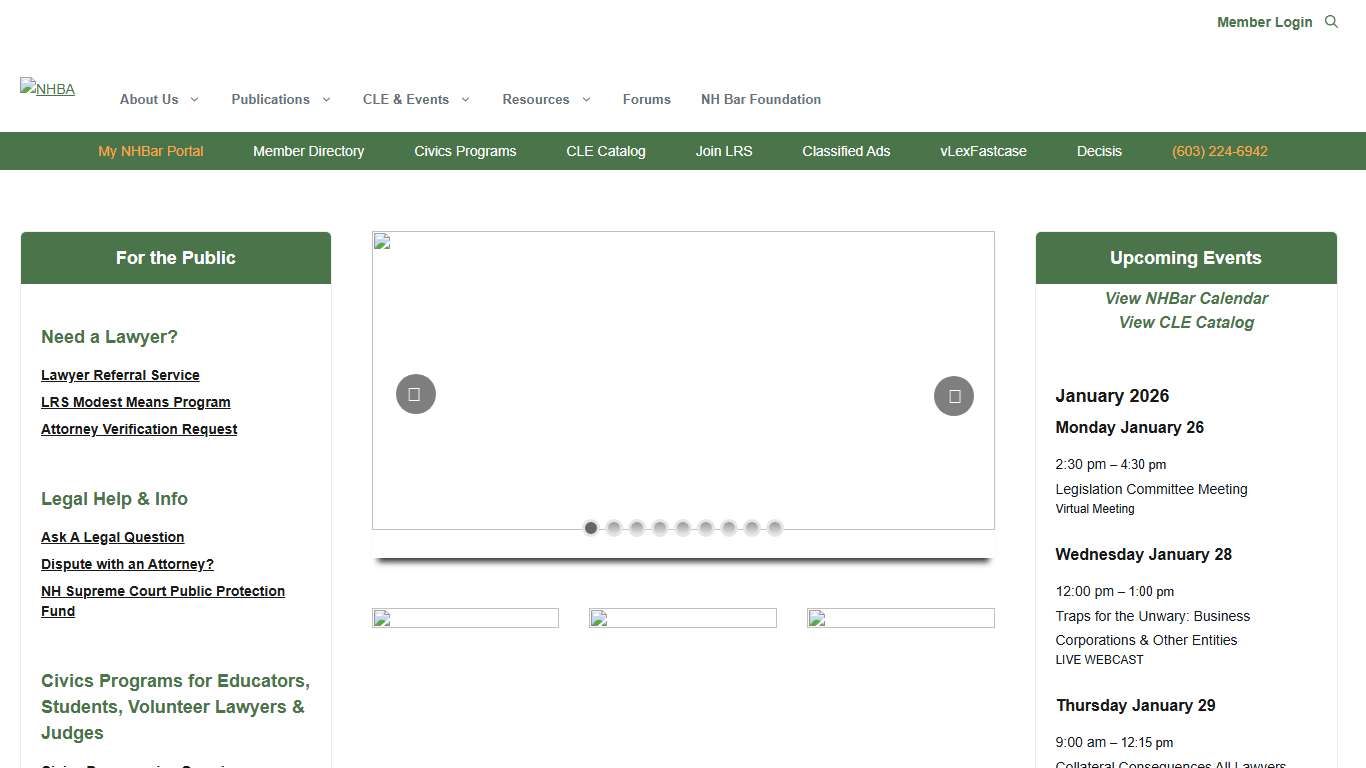 New Hampshire Bar Association,NHBA, NH Bar Association